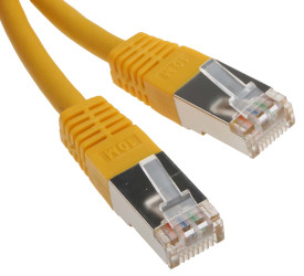 Kabel Ethernet Cat6 długość 10m Z zakończeniem RS PRO PVC l. żył: 7 średnica 5.2mm