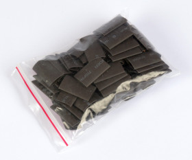 Rurka termokurczliwa do zabezpieczania kabli o śr. 2-8mm (100 szt.)