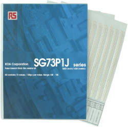 Zestaw rezystorów, seria: SG73P, Gruba folia, Montaż powierzchniowy, l. elementów: 7300, 10Ω → 10kΩ