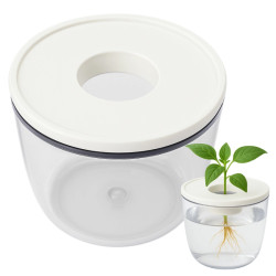 Hydroponiczna Doniczka Do Wzrostu Roślin - 10,4cm - BIała - Bez Gleby