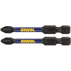 Irwin IW6061404 Impact Pro Performance Screwdriver Bits PZ2 57mm (Pack 5)