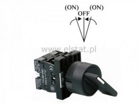 Przełącznik piórowy chwilowy długi, [L-0-P]