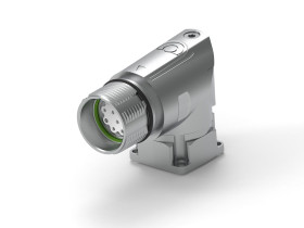 Złącze wielostykowe przemysłowe 12-pinowe Montaż na kołnierzu Gniazdo TE Connectivity