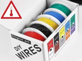 Kabel silikonowy - 5 kolorów miedź cynowana 0,5mm2