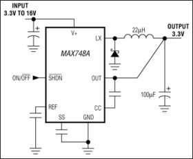 3.3V, Step-Down, Current-Mode PWM DC-DC Converters
