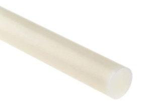 Pręt nylonowy, Ø 20mm x 1m, kolor: Biały