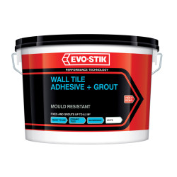 Evo-Stik 30812623 Mould Resistant Wall Tile Adhesive &amp; Grout 2.5 Litre