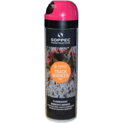 Farba geodezyjna do znakowania różowa 500ml spray SOPPEC Track Marker