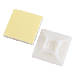 UniStrand UNI-CT28X28N Natural Cable Tie Base - pack of 100