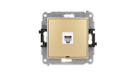 Icon Mechanizm Gniazda Telefonicznego Pojedynczego 1Xrj11, 4-Stykowy,...