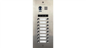 16 Abonentowa Stacja Bramowa Podświetlenie Nocne Led S1516