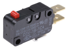 Łącznik Micro z trzpieniem Omron SPDT IP40