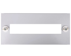 Osłona metalowa z wycięciem dla aparatury modułowej 400x150mm BPZ-FP-400/150-45 286678