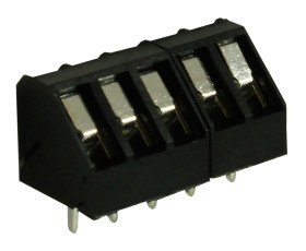 Klucz polaryzacyjny 5 -pinowe raster 5mm Przewlekany Męski RS PRO