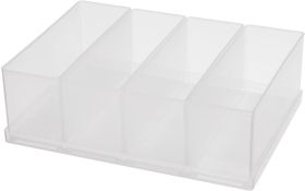 raaco 80 4xBA8-2 Wkładka do pojemnika asortymentowego (S x W x G) 220 x 69 x 160 mm Content 1 szt.