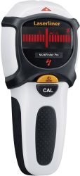 Laserliner Detektor Ortungsgerät MultiFinder Pro Metall bis 10cm/and.Mat.4-5cm 080.966A Maksymalna głębokość wykrywania