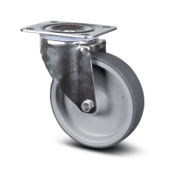 Koło samonastawne średnica kabla 125mm Tente 100kg wysokość całkowita 155mm