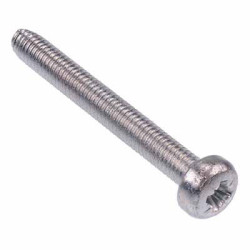 M3 x 25mm Pozidrive Pan Head Machine Screw - Pack of 100