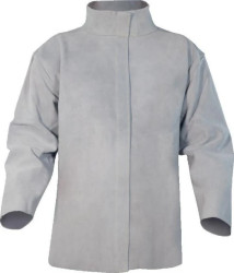 Bluza spawalnicza z dwoiny bydlęcej, kolor Szary, rozmiar: XL, SUMVESGRXG