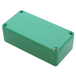 Hammond 1590G2GR Die Cast Stomp Box - Green 100 x 50 x 31