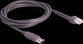 90599 Barcode scanner, cable, USB, straight, 2.0 m