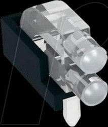 1296.2012 Light guide 1 x 2-way 2.8 mm, ø 2 mm, horizontal