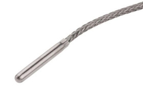 Termopara typ K do +350C 25mm kabel 2m, Stal nierdzewna IEC