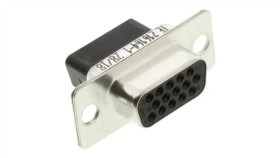 Złącze D-Sub Hd 15-Pin Żeńskie Na Przewód Wersja Bez Styków 216164-1