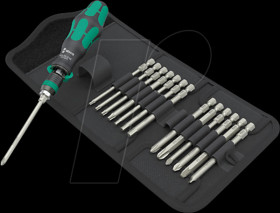 05051061001 Kraftform Kompakt bit set 838 RA-R set 1, 15 pieces