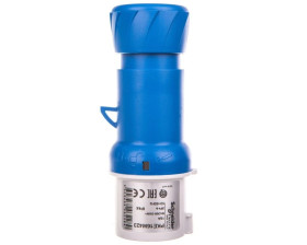 Przemysłowa wtyczka przenośna, prosta, 16A, 2p+E, 200...250 V AC, IP 44 PKE16M423