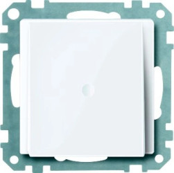 Merten System M Płytka centralna z wyjściem kablowym do złączy telefonicznych VDo 4 biały active MTN296825