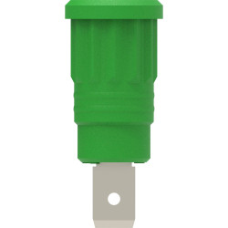 Electro Pjp 3286-Cd1-V Push-Fit Safety Socket Green 1Pc Jack Plugs Sockets