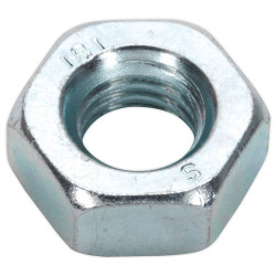 Sealey SN10 Steel Nut M10 Zinc DIN 934 Pack of 100
