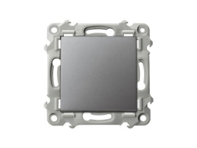 SZAFIR Wyłącznik zwierny szary mat ŁP-21Z/m/70 OSPEL