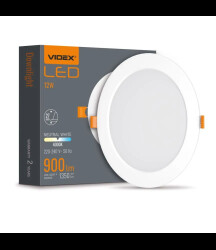 LED Oprawa downlight VIDEX-Oprawa downlight-LED-DLBR-124-12W-NW