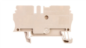 Złączka Zdu 2.5 24A 2,5Mm2 Ciemnobeżowa 1608510000