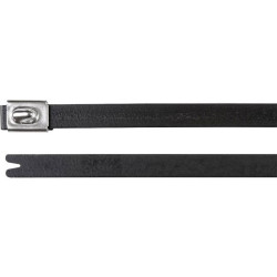 HellermannTyton 111-00288 MBT5SFC-SS316 Cable Tie 127mm UV-proof black
