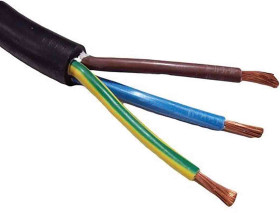 Kabel do transmisji danych 0,5 mm² 3 -rdzeniowy Nieekranowany 20 AWG AWG PVC 440 V