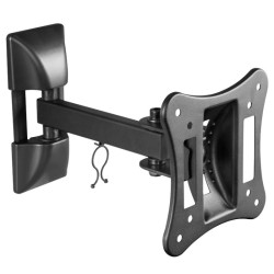 Uchwyt TV 13-27" czarnyLCD LED reg. w pionie i poziomie
