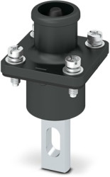 Plug, 1 pole, screw/solder connection, straight, 1155592