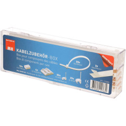 Max Hauri 112602 Assorted Cable Mounts 1 piece Durable and Versatile