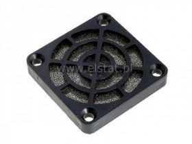 Osłona wentylatora 80x80 z filtrem, gęstość 45ppi