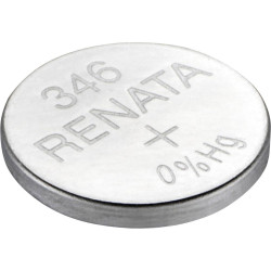 Renata X704490 Button Cell 346 1.55V 9.5mAh Silver Oxide 1Piece