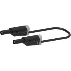 PJP 2712-IEC-200N 200cm Black Stack Safety Lead