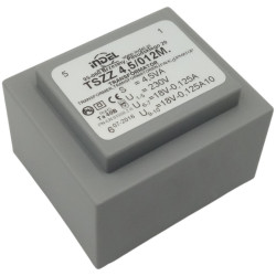 TSZZ4,5/012M 2x18V-0,12A Trafo 4/012M Transformator
