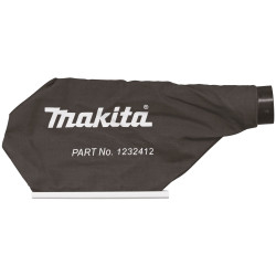 Makita 123241-2 Dust bag black 1pc for efficient Dust collection