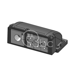 Rama kołnierzowa KEL-FG-A, na 6 modułów KT małych i 1 moduł KT duży, czarna,...