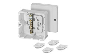 Puszka do wyrównania potencjału w instalacjach wewnętrznych IP54 szara z zaciskami 1-biegunowa 1x25+4x10 mm2 DP 9026 6000039