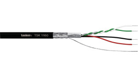 Kabel audio 4-żyłowy Kabel audio Ekranowany Tasker 0,13 mm2 Ø zew 5.2mm