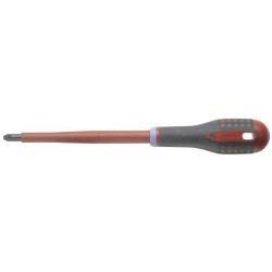 Bahco BE-8810S ERGO Insulated Pozidrive PZ1 Screwdriver 1000V Rated